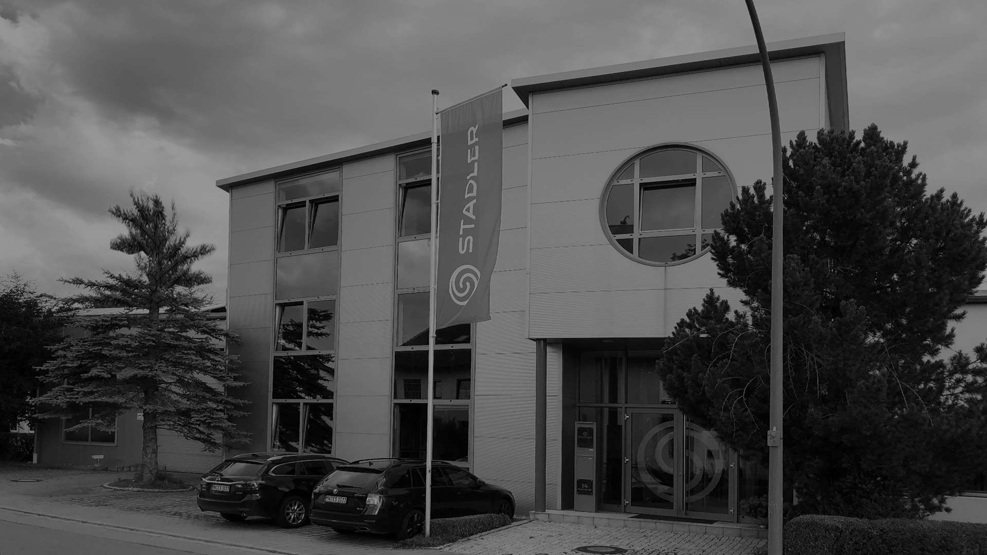 A photograph of Stadler headquarters in Pfaffenhausen, Germany